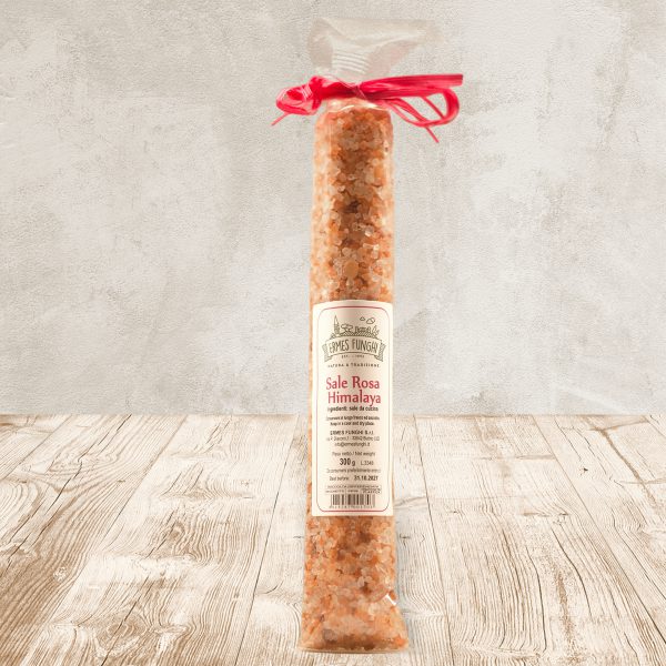 Tubo da 300 grammi di Sale Rosa dell'Himalaya Ermes Funghi