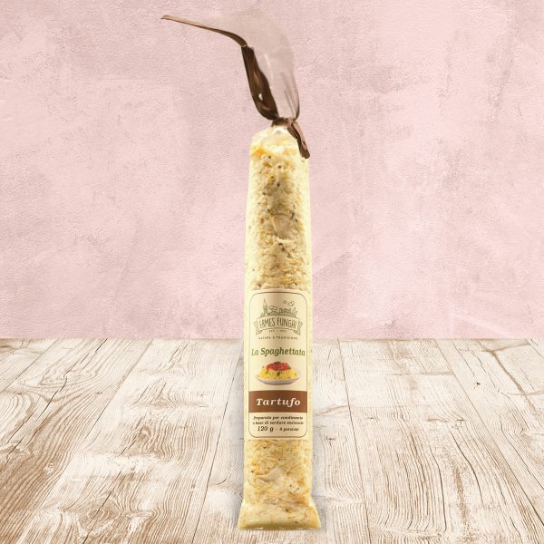 Tubo da 100 grammi di Spaghettata al Tartufo Ermes Funghi