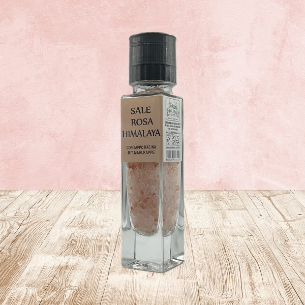 Macina da 100 grammi di Sale Rosa dell'Himalaya Ermes Funghi