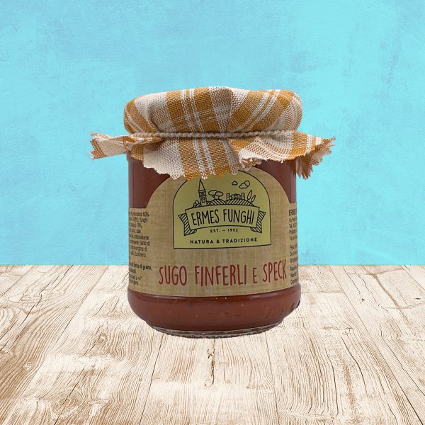 Sugo ai Finferli e Speck