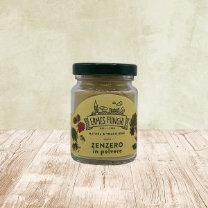 Vasetto da 30 grammi di Zenzero in polvere Ermes Funghi.