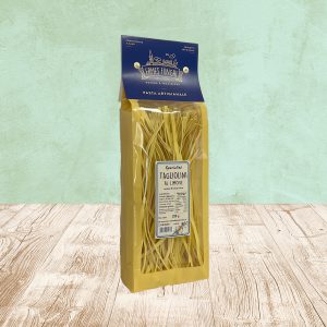 Pacco da 250g di Taglioni aromatizzati al limone Ermes Funghi