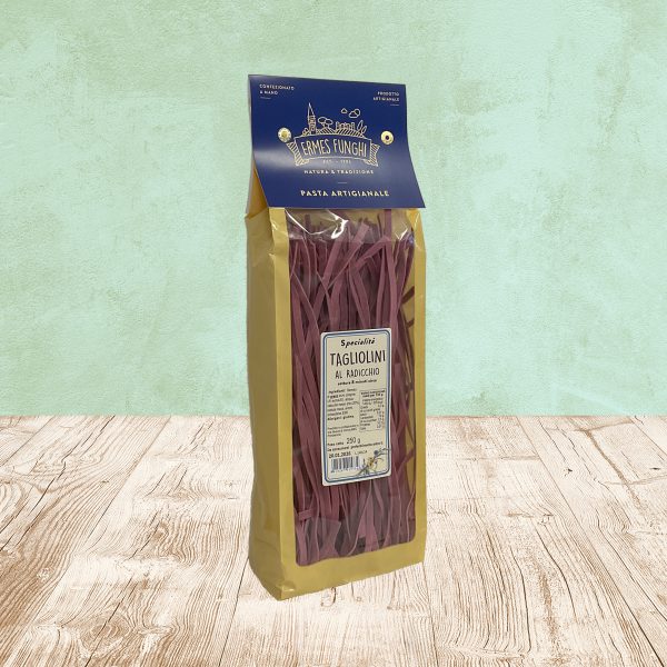 Pacco da 250g di Taglioni al Radicchio Ermes Funghi